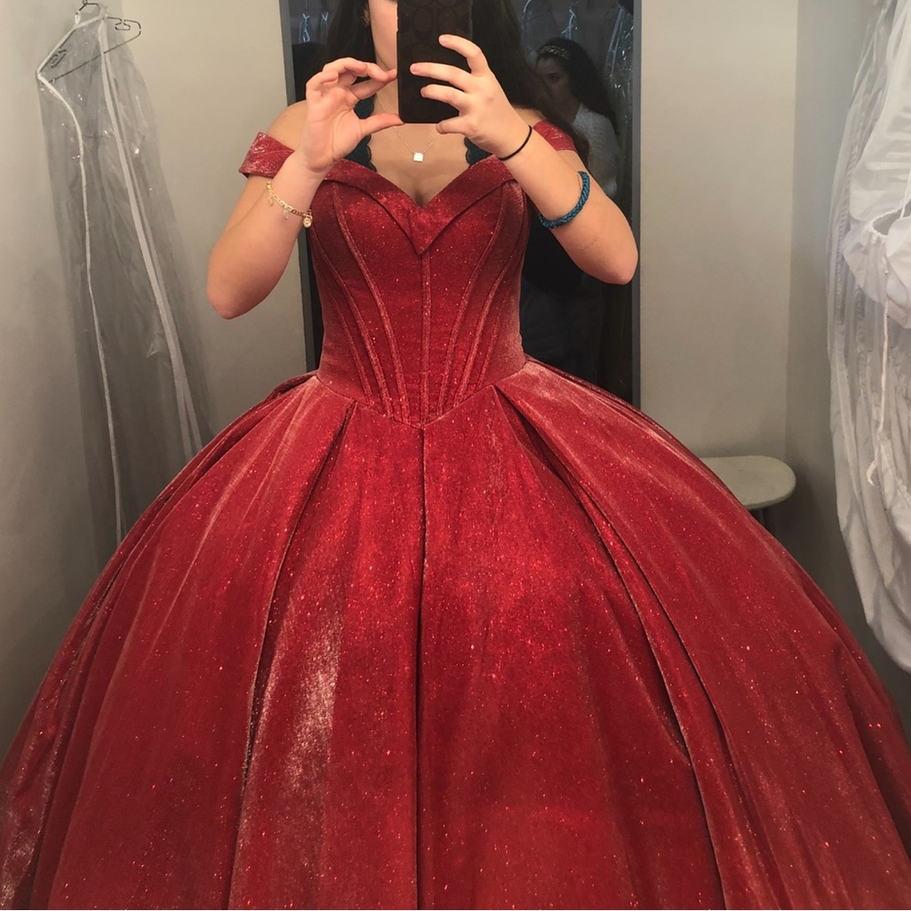 Red Quinceanera Dress